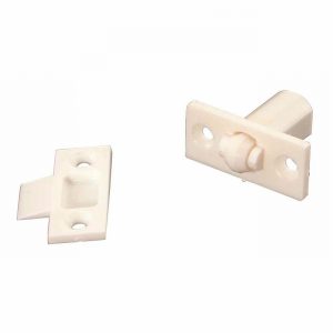 Catch Roller Plastic 13mm Dia. Hole Req. Blk.