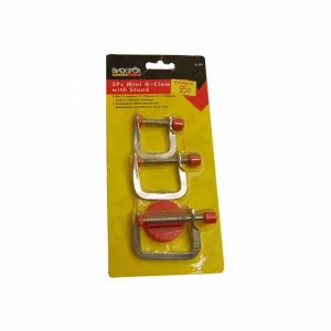 Clamp Set 3Pce. Mini 'G' D