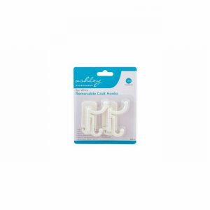 Hook Removable Self Adhesive Hat & Coat x 2 ABS