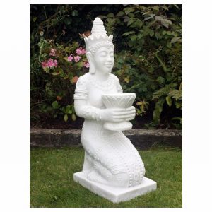 Garden Ornament THAI PRINCESS WHITE Colour 85cm