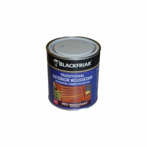 Woodstain Exterior Red Mahogany Satin 1Ltr.