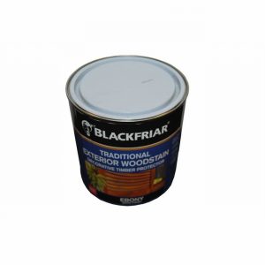 Woodstain Exterior Ebony Satin 1Ltr.