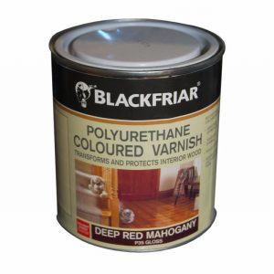 Varnish Polyurethane Deep Red Mahogany Gloss 2.5Ltr.