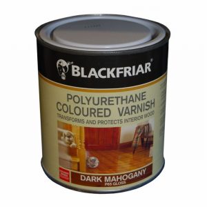 Varnish Polyurethane Dark Mahogany Gloss 2.5Ltr.