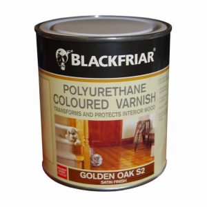 Varnish Polyurethane Golden Oak Satin 1Ltr.