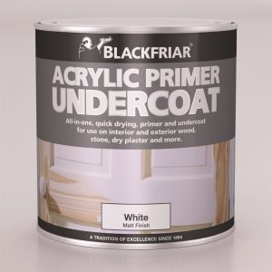 Primer Undercoat Acrylic Q/D Grey 250ml