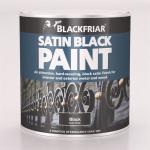 Paint Black Satin 1Ltr.