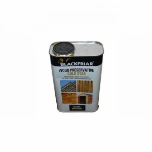 Wood Preserver GOLDSTAR 1Ltr. Dark Brown