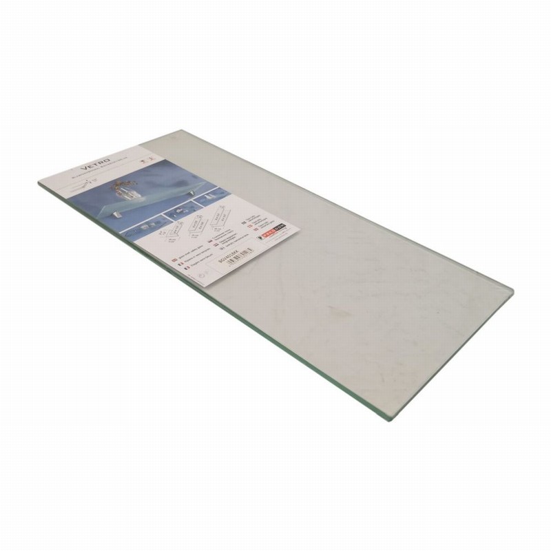 Shelf VETRO Floating Glass Frost 40x18cm D