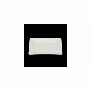 Plate Square 15cm White