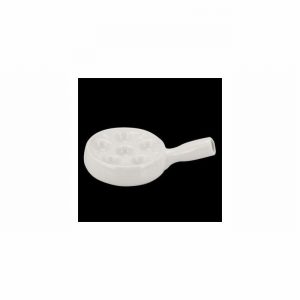 Dish Snail 6 Hole White
