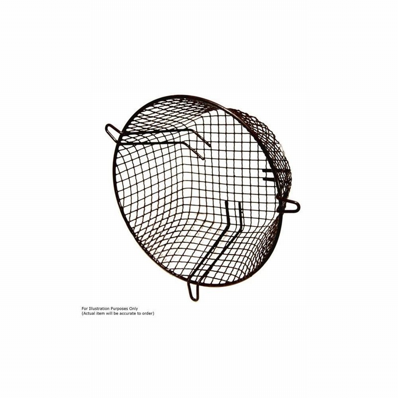 Safety Guard Circular 280x165mm Brown Pl. Coated