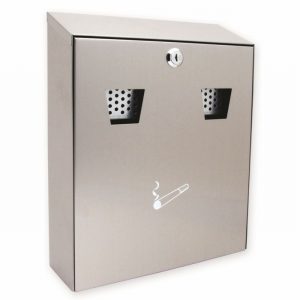 Cigarette Bin SS 320x255x75mm