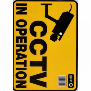 Sign 240x330mm CCTV IN OPERATION