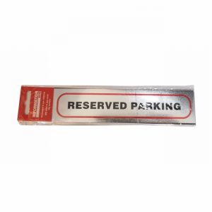 Sign Self Ad. 170x40mm RESERVED PARKING