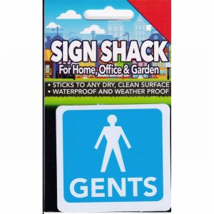 Sign Self As. 80x75mm GENTS
