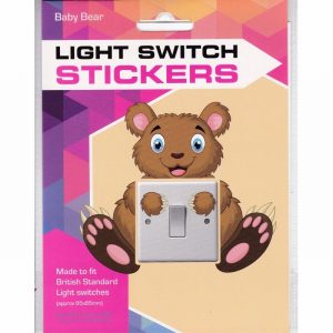 Sticker Set for Light Switch Baby Bear