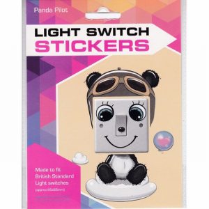 Sticker Set for Light Switch Panda Pilot