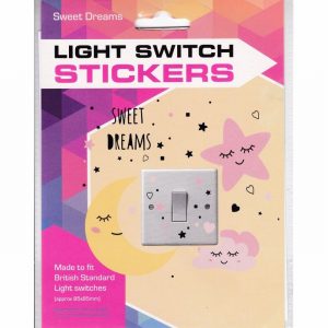 Sticker Set for Light Switch Sweet Dreams