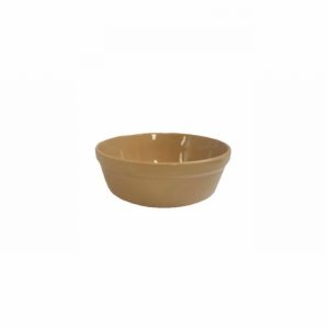 Baking Dish Round Pie SUNNEX 12x4.5cm Beige