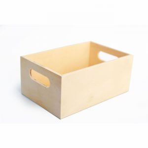 Crate Storage 18.5x12x8cm Plywood