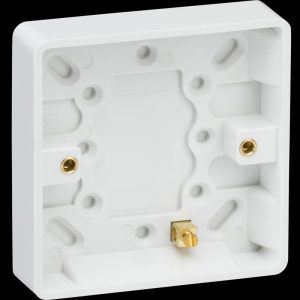 Box Surface 1Gang 16mm CURVED EDGE