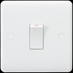 Switch 20Amp Double Pole CURVED EDGE