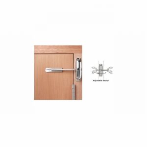 Door Closer Surface Pol. Chrome Parallel Arm <68Kg