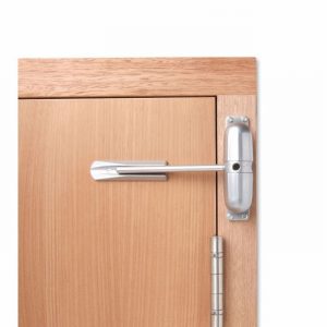 Door Closer Surface Sat. Chrome Parallel Arm <68Kg