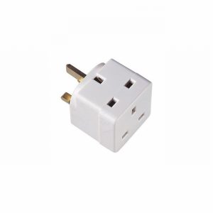 Adaptor 2way 13amp [+E]