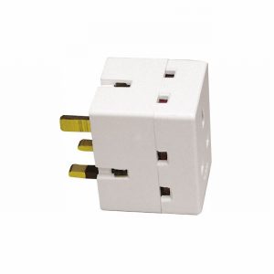 Adaptor 3way 13amp Fused