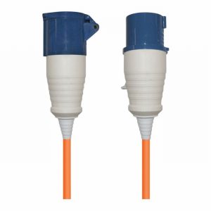 Extension Lead 1Gang 10Mtr. 16Amp 240Volt ORANGE
