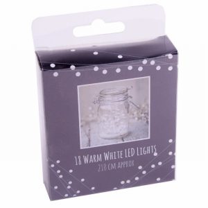 Decorative LED Lamps 2.1Mtr. 18LED W/White 2xAA Req.