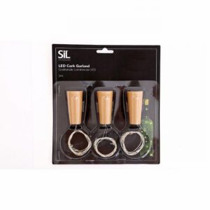 Decorative LED Lights 8Led for Bottles x3