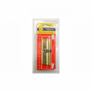 Lock Europrofile 40x45mm Brass