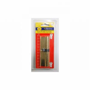 Lock Europrofile 45x55mm Brass