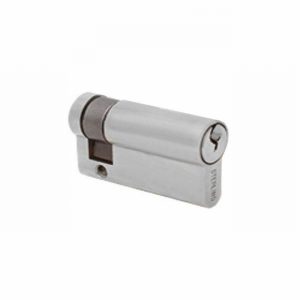 Lock Europrofile 40mm Single Nickel For Garage Door etc.