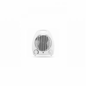 Heater Fan 2Kw Upright & Thermostat + Cool Air White [+]