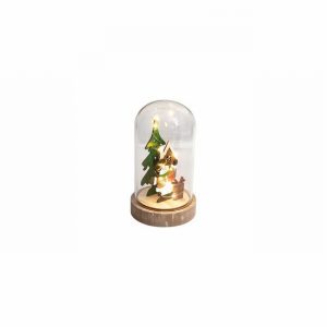 Christmas Scene Festive Wooden Illuminated Req. 2xAA