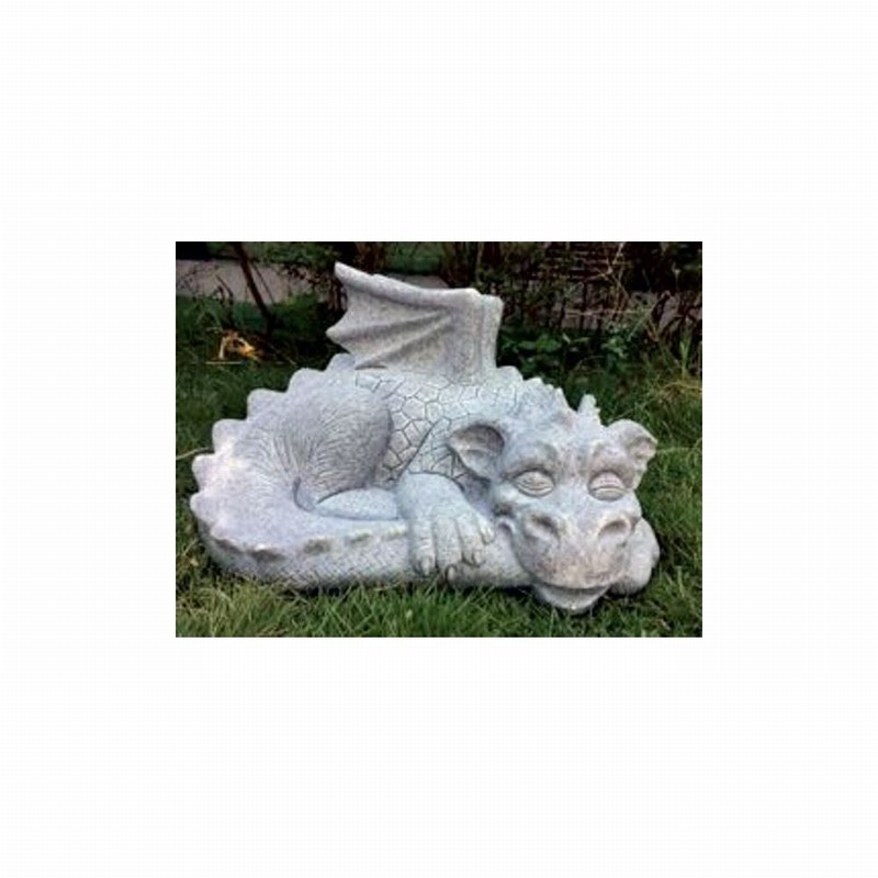Garden Ornament WYVERN THE DRAGON GRANITE Colour 35cm