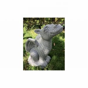 Garden Ornament THERON THE DRAGON GRANITE Colour 47cm