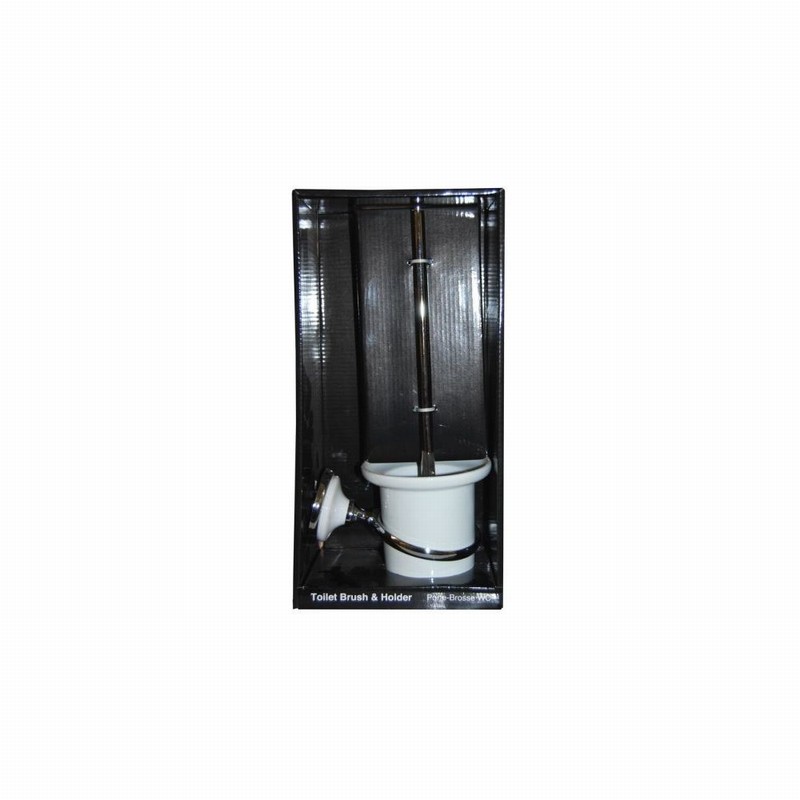 Toilet Brush Set Ceramic Wall Mounted