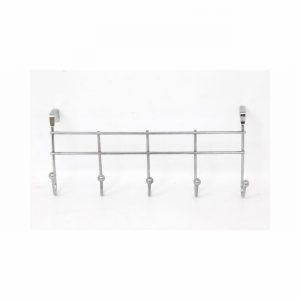 Hook Over Door 5Hook Chrome 37x16cm