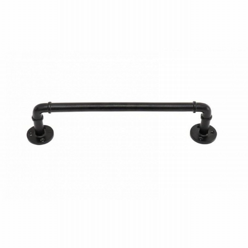 Towel Rail Black Iron 36cm