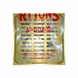 Vent Adj. Al.Brass An. 225x225mm