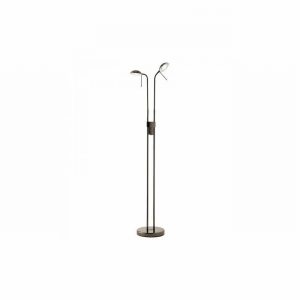 Floor Lamp HAMMERSMITH Black Chrome 2xG9 50Watt Inc.
