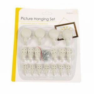 Picture Hook and Hanging Set Hardwall