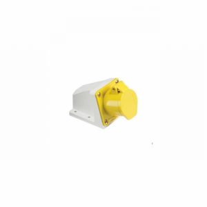 16amp 110Volt Socket Surface YELLOW