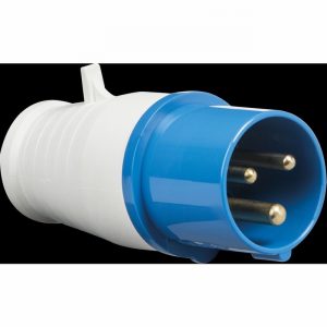 16Amp 240Volt Plug BLUE