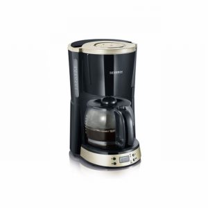 Coffee Maker SEVERIN Black & SS with Clock & Timer